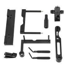 9Pcs Engine Timing Tool Kit J-47487 J-48630 for Detroit DD15 Brake Adjust Barring Camshaft TDC Idler Socket Tool
