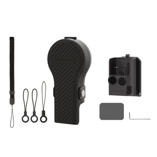 Protective Case for  Pocket 3 Gimbal Lens Protector Cap with Magnetic Bracket Anti-Dust Camera Protective Cap Black