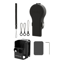 Capa Protetora para Gimbal para Pocket 4, Tampa Protetora de Lente com Suporte Magnético, Tampa Protetora Antipoeira para Câmera, Preta.
