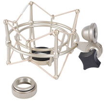 Metal Shock Mount for Microphone for MK4/8 TLM 49 Etc Condenser Microphone Live Streaming Stand M25 Connector