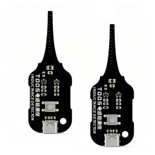 2PCS Type-C Inductance Tester for Motherboard Coil Testing, Quick Fault Detection Tool for PC & Phone Repair