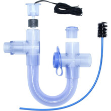 Kondensatabscheider mit Integriertem Überlaufschalter für HLK-Systeme - 3/4-Zoll-Standard-PVC-U-Abscheider-Set