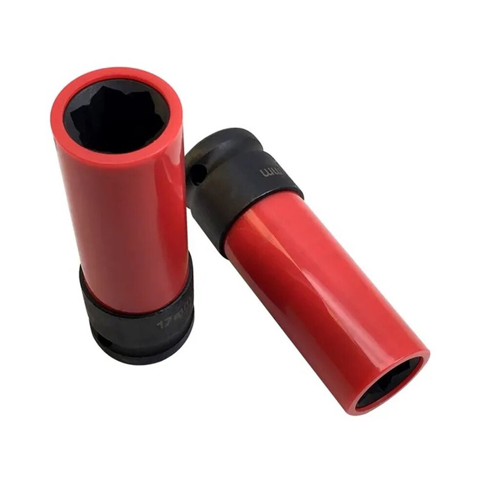 17Mm Anti-Theft Lug Nutss-Grade Floral Pattern, Tire Protection Socket, Key Wrench, Special Tool 4711989242607