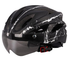 Ultralight Bicycle Helmet PC Shell with EPS Foam Construction Cycling Helmet MTB 18 Vents Bicycle Helmet