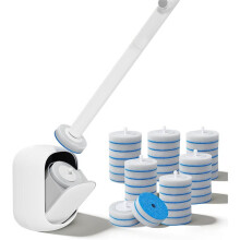Einweg-Toilettenbürste, 36-Teiliges Toilettenbürsten-Set, Wand-Toilettenbürste, Toilettenbürste für Hygienische Badezimmerreinigung