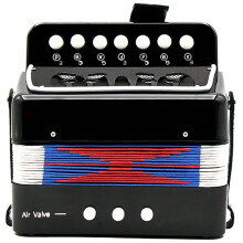 Small Accordion for Children Educational Instrument, Portable Educational Music Instrument for Early Learning and Gift