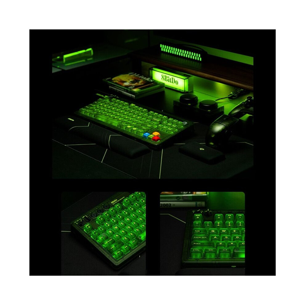 8Bitdo Retro 87 Mechanical Keyboard Rgb Backlight Hot Swappable Wireless 2.4G Usb-C Keyboard For Windows Pc Tablet 6031910610892