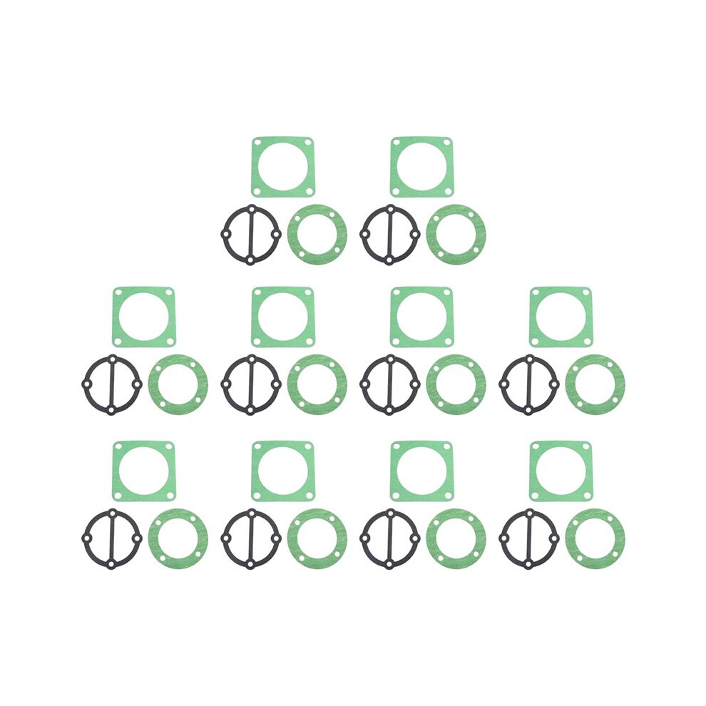 3In1 Air Compressor Valve Plate Gaskets Washers Set For Cylinder Base Compatible With 51 65 80 90 Models (51 Type) 4713207514343