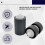 Scanner Feed Roller for  DRC120 DRC130 DRC205 DRC220 DR2010C DR2510C DR3010C Replacement Pickup Roller Kit 4