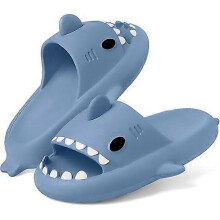 Janaya Fashion Children's shark slippers cute cartoon thick-soled beach swimming pool shoes