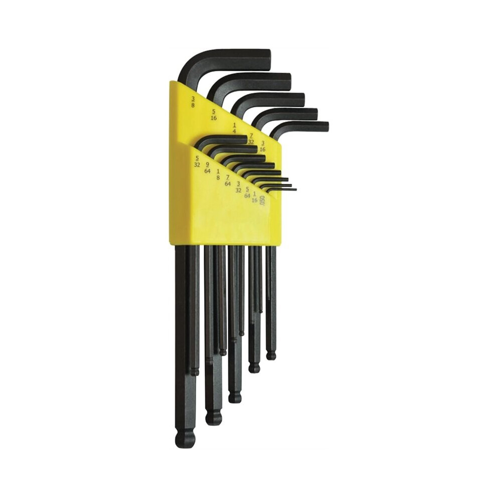 1 Set/13Pcs Suitable For 10937 Drive L-Shaped Wrench Set, 13 Piece Sae Hex Wrench Set, With 6034064150269