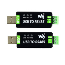Waveshare Industrieller USB-zu-RS485-Bidirektionaler Konverter FT232RNL Version Serieller Konverter USB zu RS485 2 Stück
