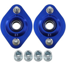 Set van Twee Achterste Schroefveren Inclusief Camberplaat voor 3-Serie E30 E36 E46 Z3, Bovenste Bevestiging voor E36 318i 318is E46 Z3
