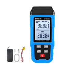 SNAKOL Digitale Thermometer K-Type Thermokoppel Temperatuurmeter Datalogger 5999 Gegevensopslag voor HVAC/Industriële Toepassingen 8306A