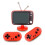 Console per Videogiochi Retrò con 300 Giochi Classici Integrati, 216 Giochi per Giocatore Singolo e 84 Giochi per Due Giocatori, Controller Wireless 1