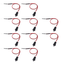 12 V Clignotant Factice Fausse Alarme de Voiture Support de Tableau de Bord Lumière LED (Rouge)
