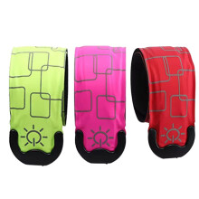 USB Oplaadbare Armband met Snelsluiting en LED-Flitsarmband voor Kinderen, Geschikt voor Hardlopen in Het Donker
