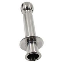 Rotating CIP Tri Clamp Tank Cleaning 304 Stainless Steel