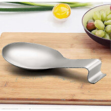 2025 Stainless Steel Spoon Rest, Spatula Ladle Holder, Heavy Duty, Dishwasher Safe