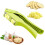 2-in-1 Garlic Press and Ginger Grinder, Professional Garlic Cutter with Non-Slip Handle, Durable Kitchen Tool for Quick Mincing 1