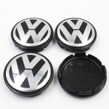 Lot de 4 enjoliveurs de moyeu, centres de roue, capuchons pour voiture, diamètre 56 mm, finition soignée et durable