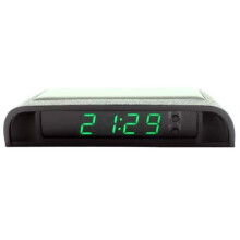 12V Digital Car Thermometer with Backlit Display, Mini Indoor Outdoor Temperature Gauge, Compact Portable Auto Accessory
