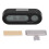 2-in-1 Car Thermometer Clock with LCD Digital Backlight, 82 x 18 mm, Multicolor, Compact Dashboard Display 1