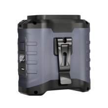 Ventilatore da cintura indossabile multifunzione, batteria ai polimeri di litio da 5000 mAh, blu, 726 g, ABS, raffreddamento efficiente e a basso cons
