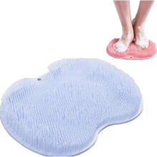 Non-Slip Foot and Back Scrubber Shower Brush with Suction Cups Eco-Friendly Bath Brush for Easy Exfoliation and Comfort