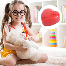 2025 30 Seconds Voice Recorder for Stuffed Animal Heart Shaped Voice Box Recorder