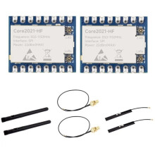 Core2021 Dual-Band LoRa Module 850-930MHz Based LR2021 Transceiver Sub-GHz 2.4GHz ISM 1.5-2.5GHz Frequency