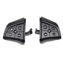 Auto Stuurwiel Knop Schakelaar Montage Multifunctionele Schakelaar voor - ML BR Klasse W164 W245 W251 Zwart