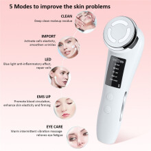 Face Lifting Massager EMS Facial Microcurrents Facial Massager LED Light Therapy Skin Tighten Machine Anti-aging Facial Massager