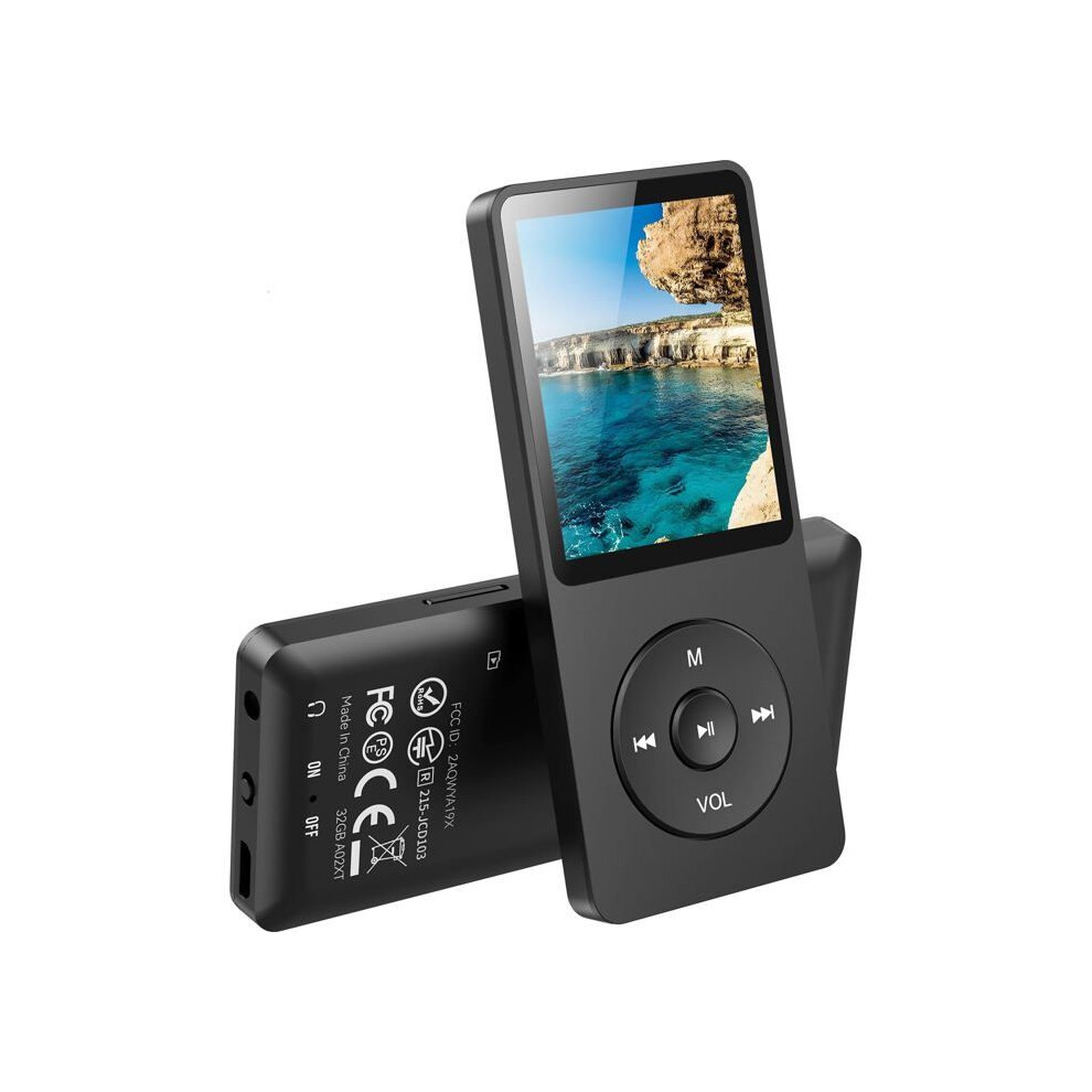 32Gb Bluetooth 5.3 Mp3 Player, Hifi Lossless Music Player, 70H Playback, Speaker, Fm Radio, Recording, Compact Portable Device 6083684381690