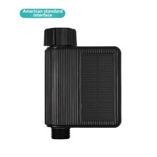 Tuya Solar Water Timed Irrigation Water Valve IP65 Waterproof Includes Soil Temperature and Humidity Detector US