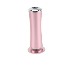 Electric Foot Grinder Portable USB Callus Remover 360 Degree Rotating Speed Adjustable Foot Scrubber with 60pcs Replacement Sandpaper Pink