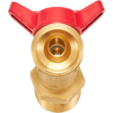 2 Sets Gartenschlauch-Wasserhähne für Kugelventile mit 3/4-Zoll-Außengewinde (NPT), Inklusive Dichtungsband für Rohmaterialien
