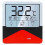 External Aquarium LCD Digital Fish Tank Thermometer Touch Screen Temperature Meter Temperature Control for Fish Tank 1
