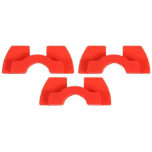 Scooter Anti-Vibration Damping Scooter Folding Handlebar Silicone Pad Shock Absorption Pad Three-Piece Set