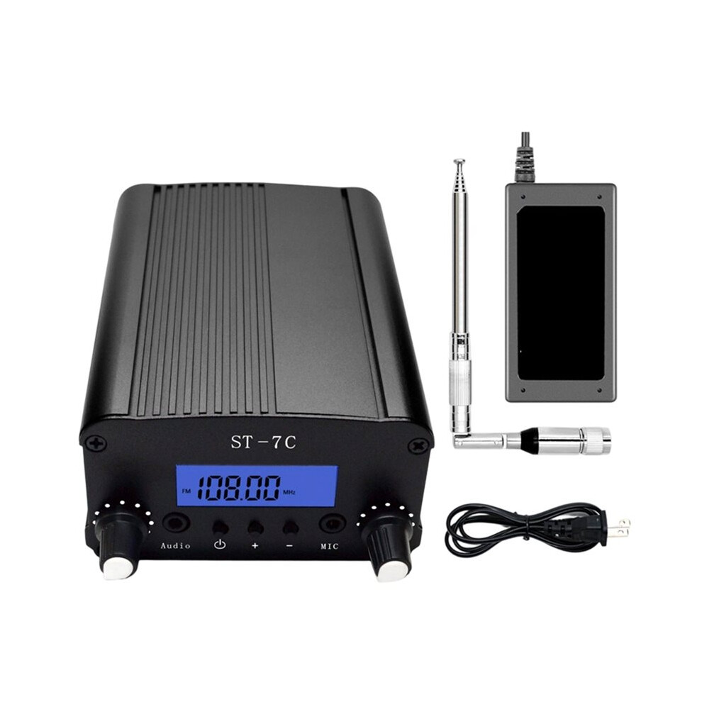 Audio Converter Built-In Pll Frequency Fm Broadcast Transmitter With Audio Amplifier 7W 15W 25W Optional 4713466938768