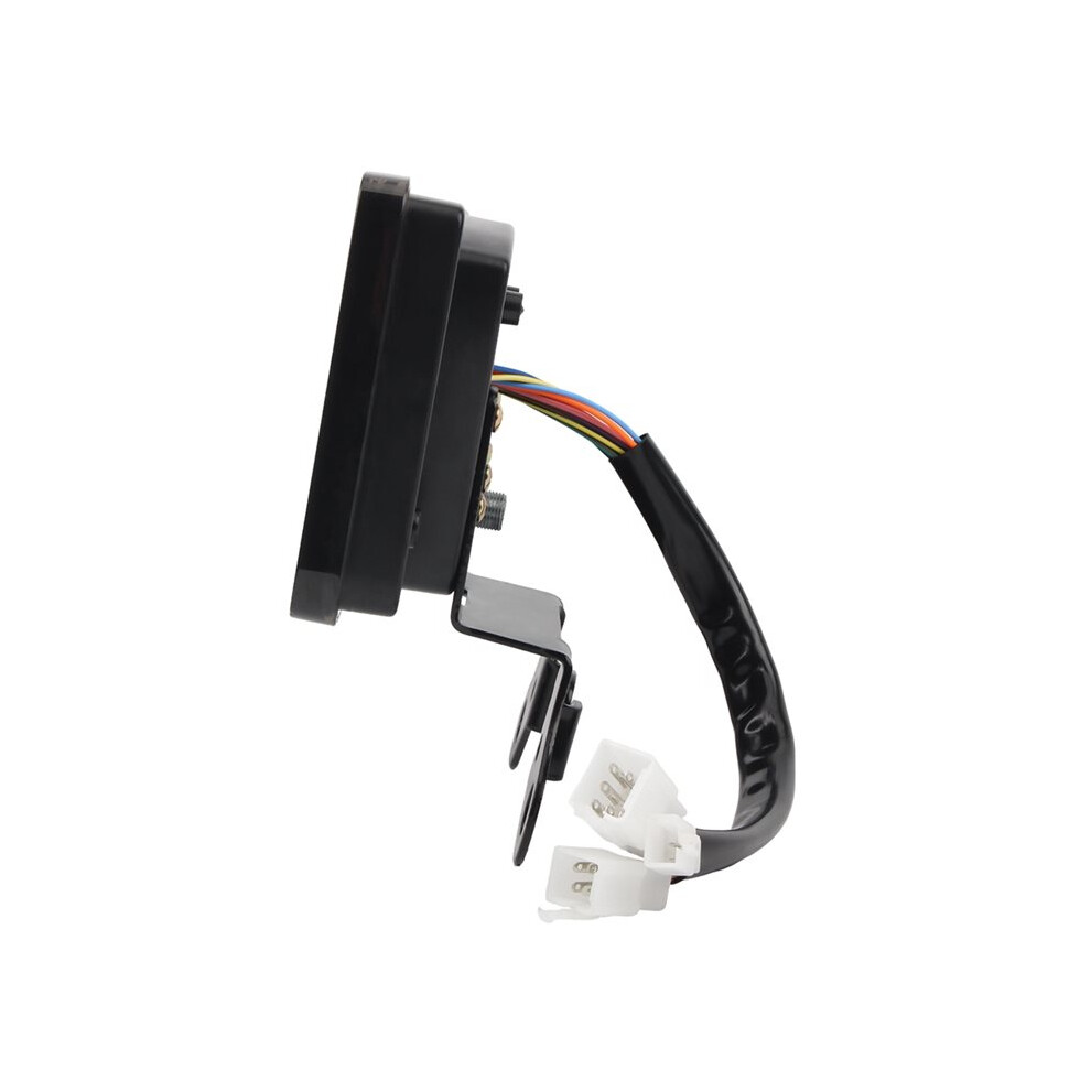 Digital Motorcycle Speedometer Dashboard With Bracket For Vento Ryder150 Tachometer Voltage Mileage Indicator Parts 6033833536129