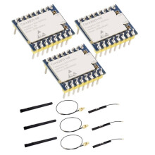 3 Stück Core2021-LF Core2021 LoRa Dualband-Modul 410 MHz-510 MHz LR2021 Energiesparendes Multi-Protokoll IoT LoRaWAN Home