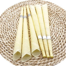 10 Ear Candles with 5 Silicone Tips and 10 Cotton Swabs Aromatherapy Set for Ear Wax Removal and Relaxation