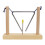 2025 Hand Percussion Triangle Musical Instrument with Pine Frame for Performance Playing 1
