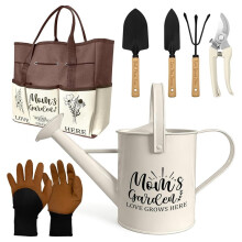 Mom Gifts, 'S Day Garden Set, Gardening Tools and Garden Tool Storage Bag , Gardening Set for Plant