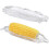 2025 3 Pack Corn Trays Plastic Corn Dishes Service Tray Transparent Cob Dinnerware for Butter Corn 1