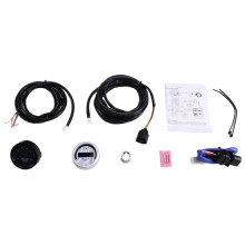 For AEM 30-4110 UEGO Wideband O2 Air Fuel Ratio Gauge AFR 52mm W/4.9 LSU Sensor (Dual Meter Replacement)