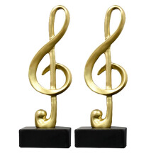 Muzieknoten Beeldjes Woonkamer TV Kast Bureau Decoratie Eenvoudig Elegant Decoratief Cadeau B