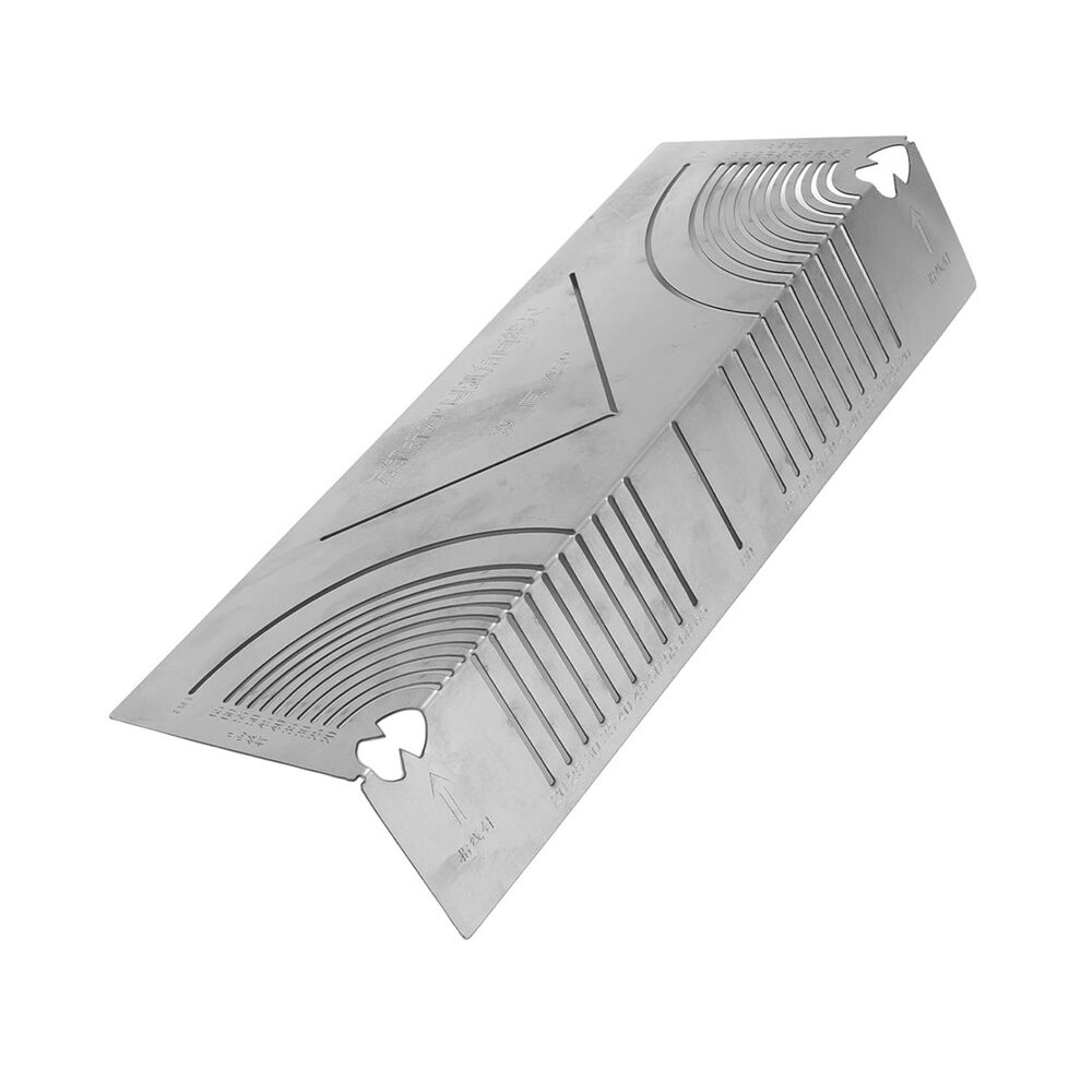 Round Corner Bending Tool, For Precise 90 Degree Angle And Arc Marking, High Strength Stainless Steel Welding Jig 4713018224196