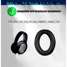 2025 Sennheiser PXC450 Replacement Ear Pads - Compatible with PXC350 PC350 HME95 HMEC250 Headphones